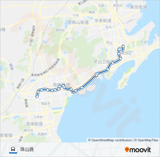 开发区806路 Bus Line Map
