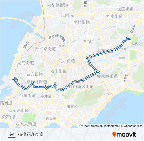 126路定点延长 bus Line Map