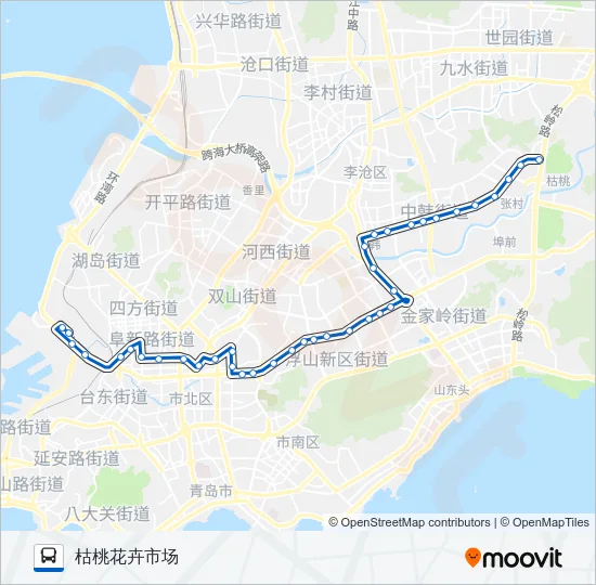 公交126定点延长路的线路图