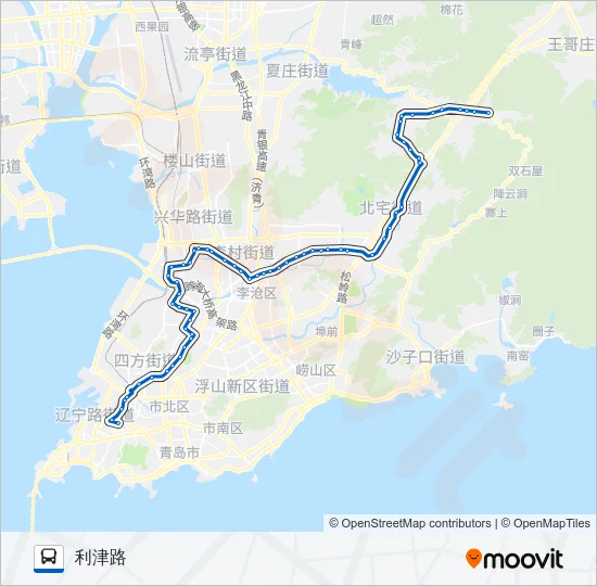 公交旅游专365路路的线路图