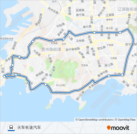 都市观光3线外环 bus Line Map