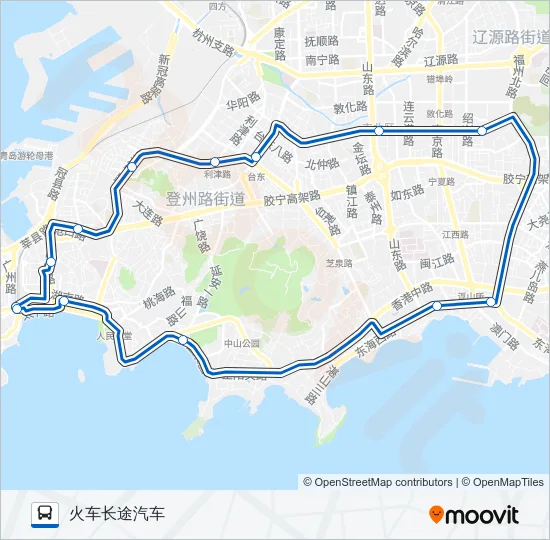 都市观光3线外环 Bus Line Map