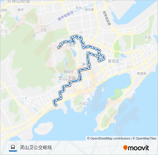 开发区21路赵家庄延伸线 Bus Line Map