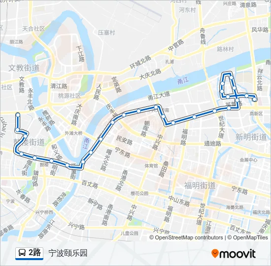 2路 Bus Line Map