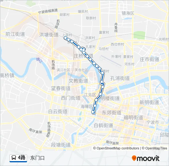 4路 Bus Line Map