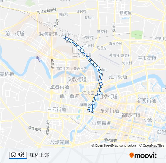 4路 Bus Line Map