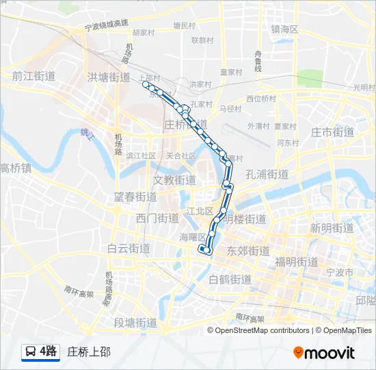 4路 Bus Line Map