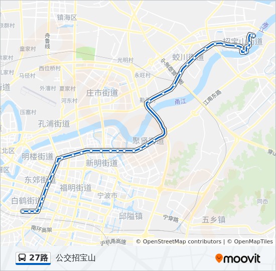 柳州27路公交车路线图图片