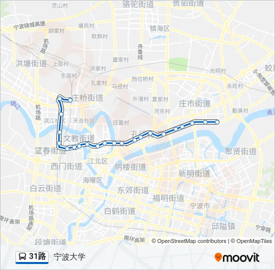 31路 Bus Line Map