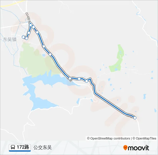 172路 Bus Line Map