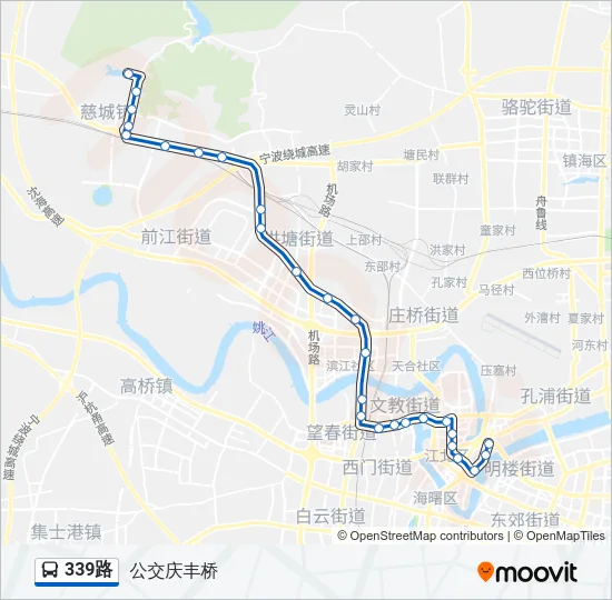 339路 Bus Line Map