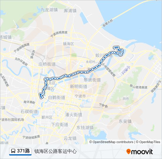 371路 Bus Line Map