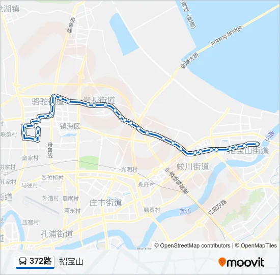 372路 Bus Line Map