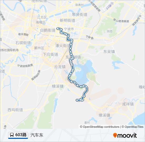 大同603路公交车路线图图片