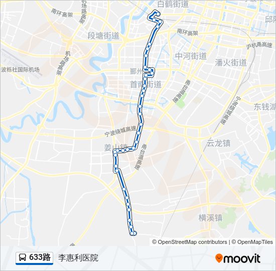 635路公交车路线图图片