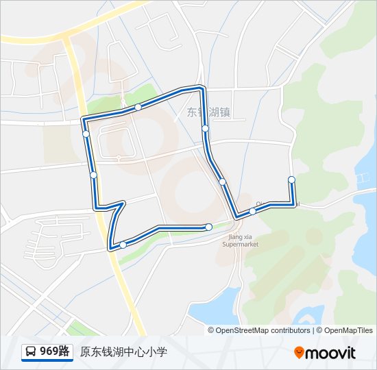 969路 Bus Line Map