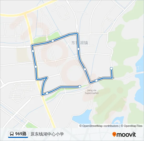 969路 Bus Line Map