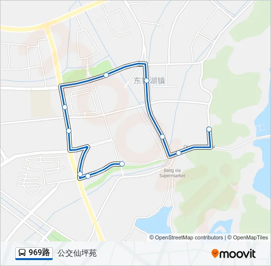 969路 Bus Line Map