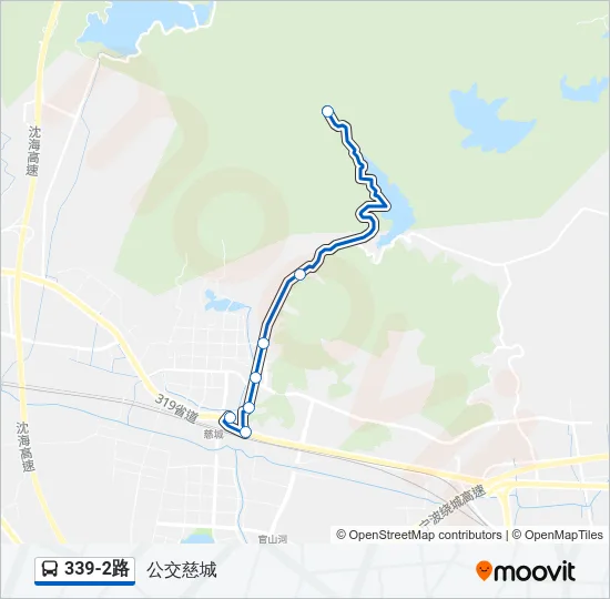 339-2路 Bus Line Map