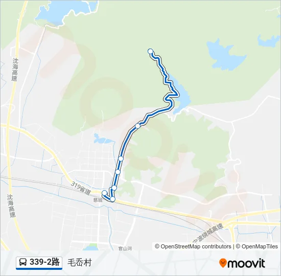 339-2路 Bus Line Map