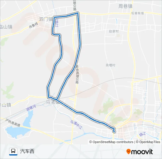 余姚508路外环 Bus Line Map