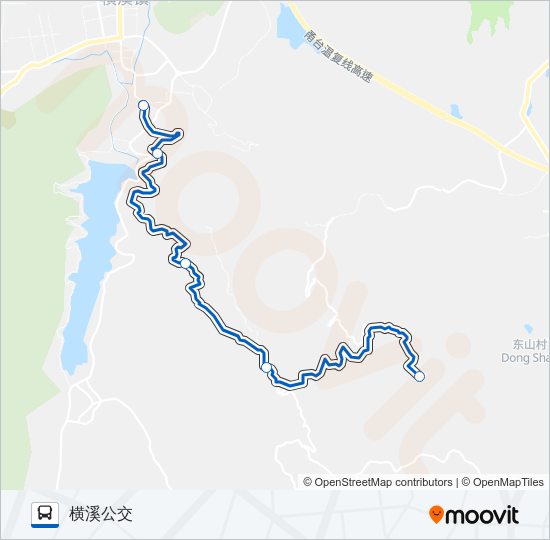 公交640(金山线)路的线路图