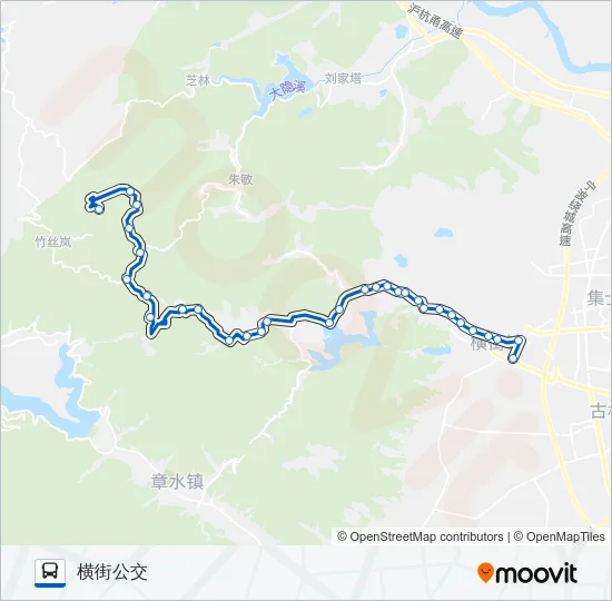 613-3路(马联) Bus Line Map