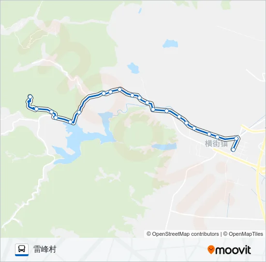 613-5路(雷峰) Bus Line Map