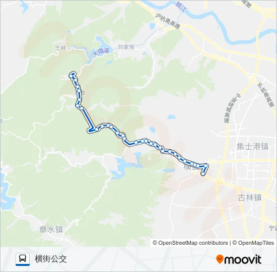 615-1路(惠民) Bus Line Map