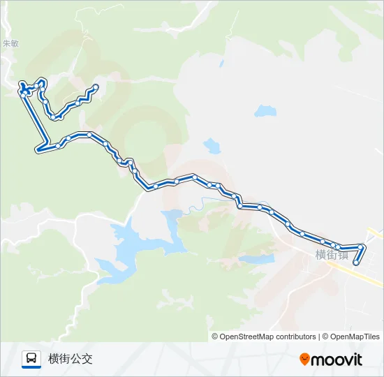 615-2路(爱岭) Bus Line Map