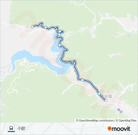 619-1路(小皎) Bus Line Map