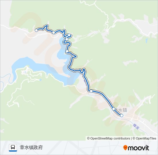 619-1路(小皎) Bus Line Map