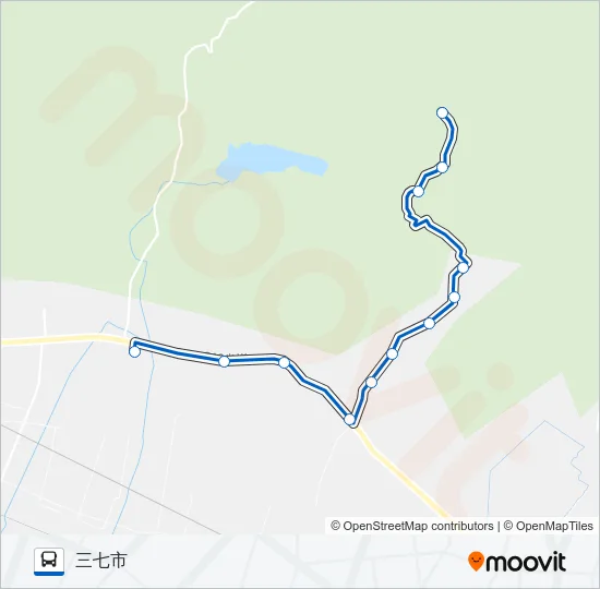 公交余姚602唐李张支线路的线路图