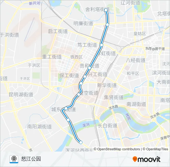 9号线 Metro Line Map