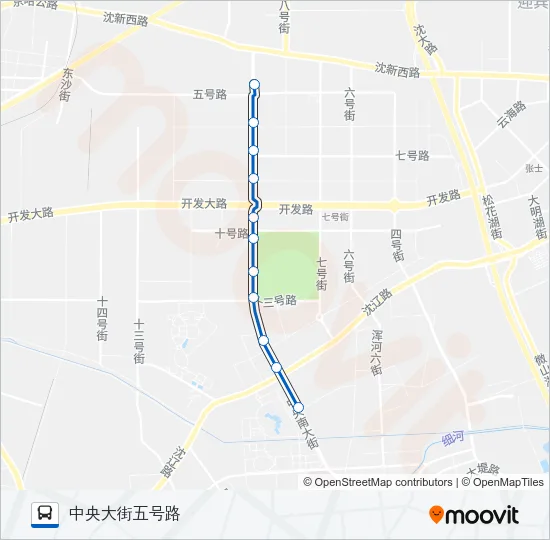101路 Bus Line Map