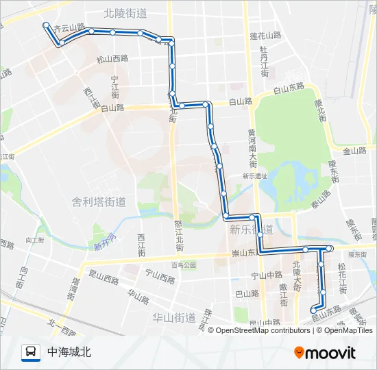 106路 Bus Line Map