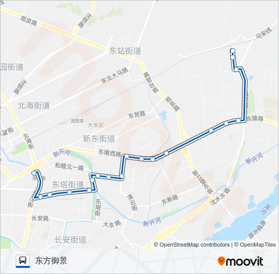 107路 Bus Line Map