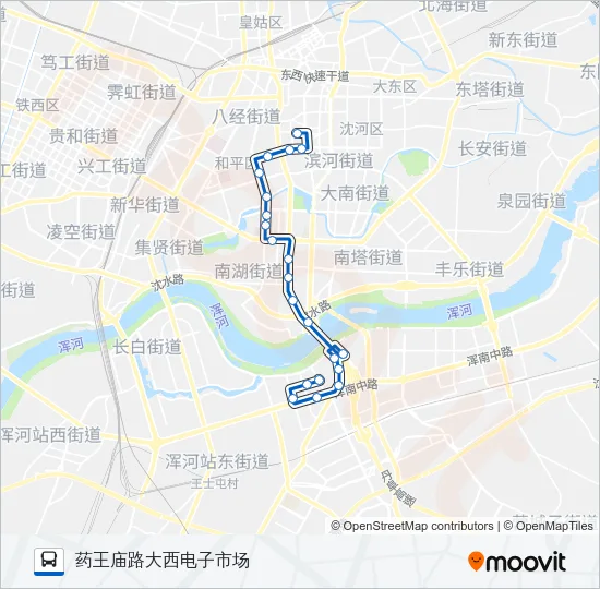 109路 Bus Line Map