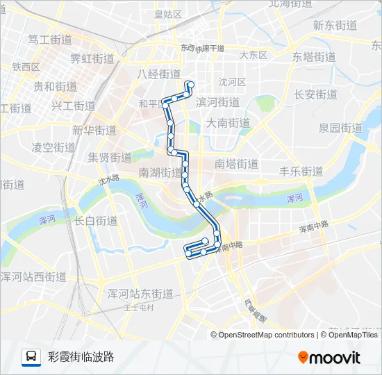 109路 Bus Line Map