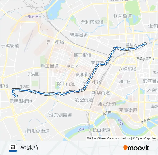 111路 Bus Line Map