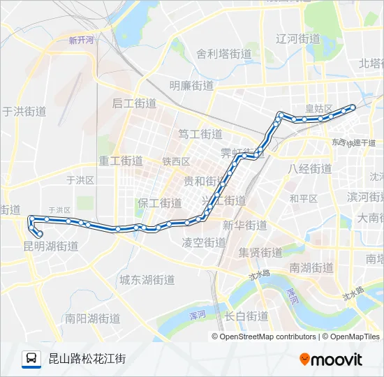 111路 Bus Line Map
