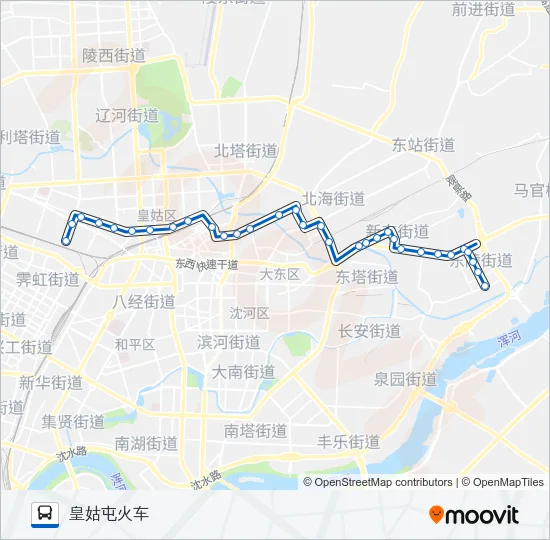 112路 Bus Line Map