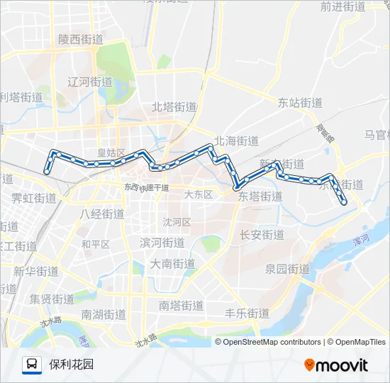 112路 Bus Line Map