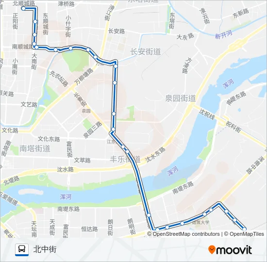118路 Bus Line Map