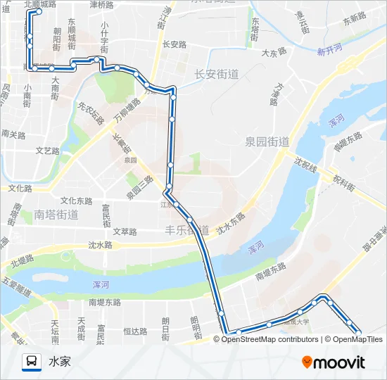 118路 Bus Line Map