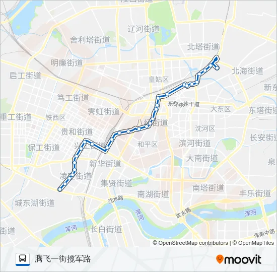 123路 Bus Line Map