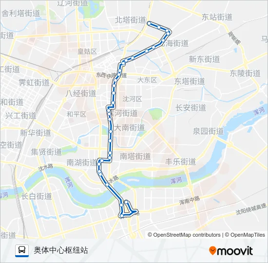 126路 Bus Line Map