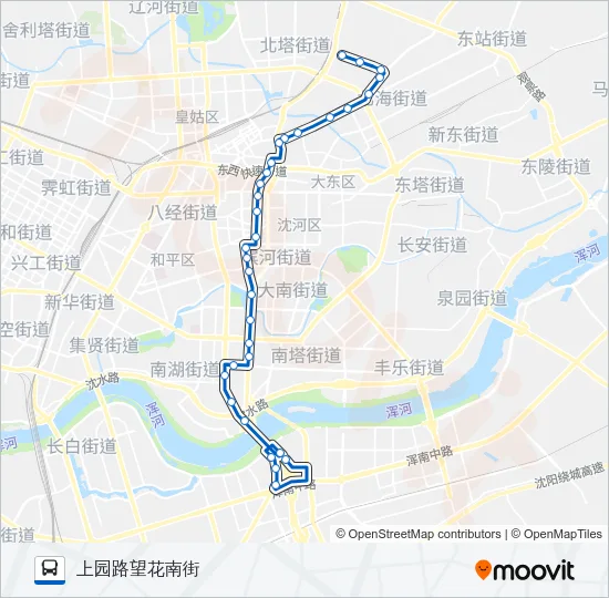 126路 Bus Line Map