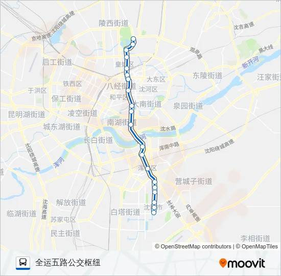 130路 Bus Line Map
