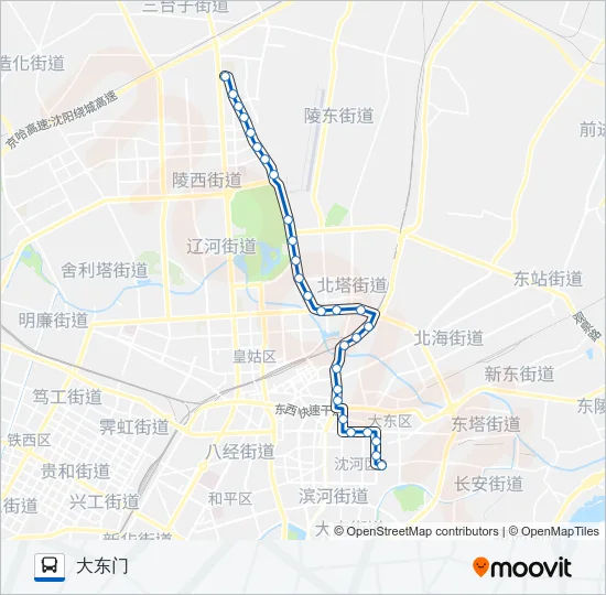 131路 Bus Line Map